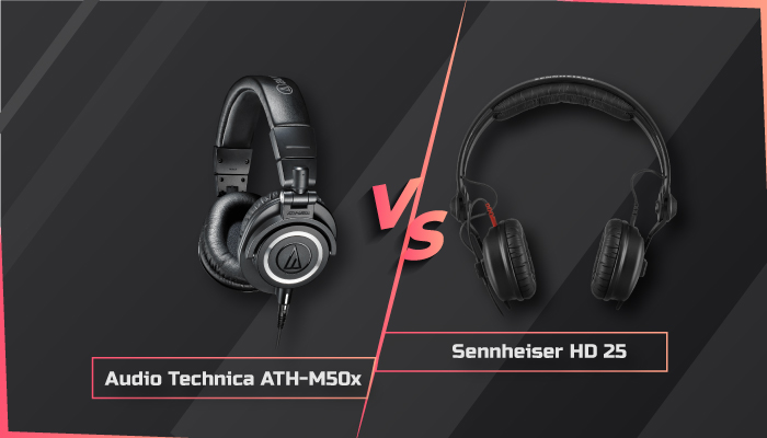 Audio Technica ATH-M50x vs Sennheiser HD 25